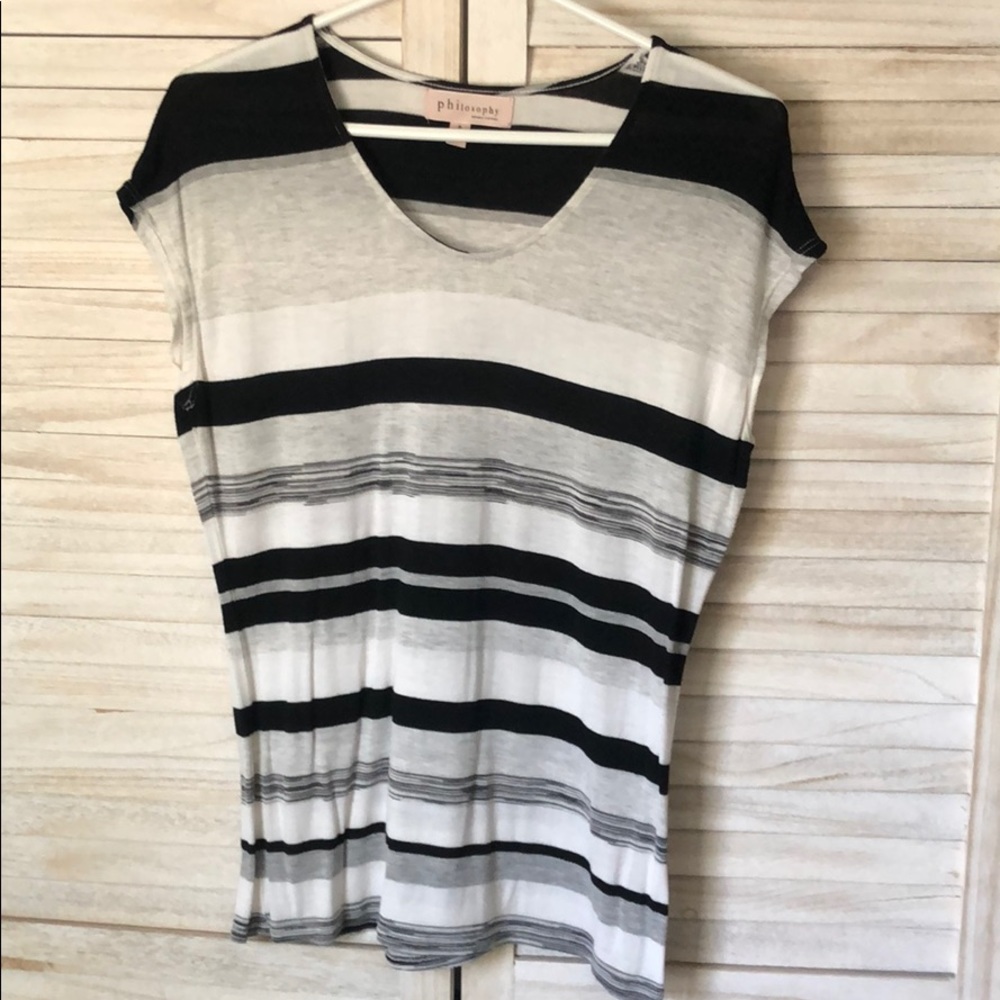 Philosophy Stripe Tee